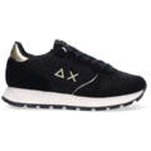 Sneakers basse sneaker Ally glitter textile nera oro - Sun68 - Modalova