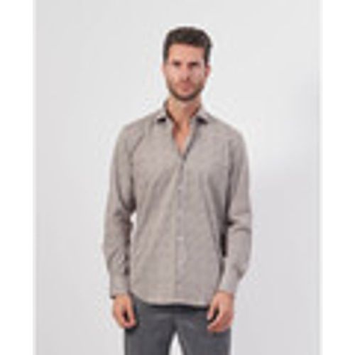 Camicia a maniche lunghe Camicia uomo Settemezzo con microfantasia all-over - Sette/Mezzo - Modalova