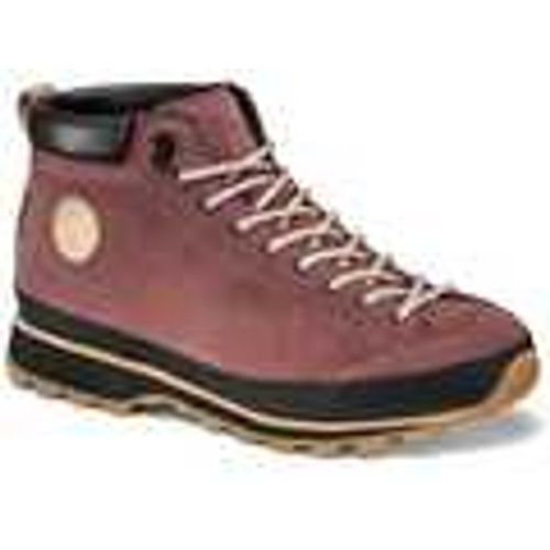 Stivaletti BIO NATURALE MID MTX HIGH SUEDE SUOLA VIBRAM BROWN ROSE - Lomer - Modalova