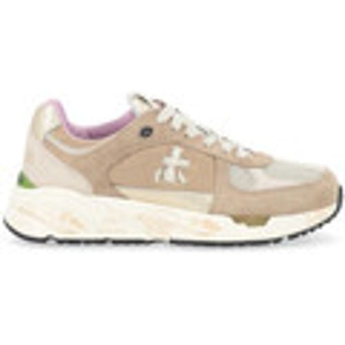 Sneakers Sneaker Mased in suede e tessuto tecnico beige - Premiata - Modalova