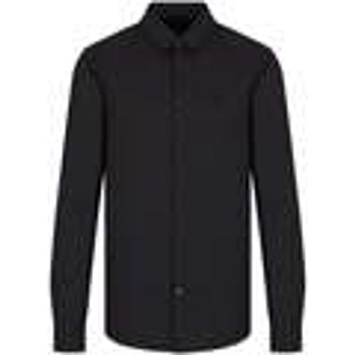 Camicia a maniche lunghe Classica Slim Cotone - Emporio Armani - Modalova