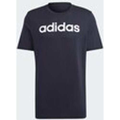 T-shirt & Polo Essentials Single Jersery Linear Embroidered Logo - Adidas - Modalova