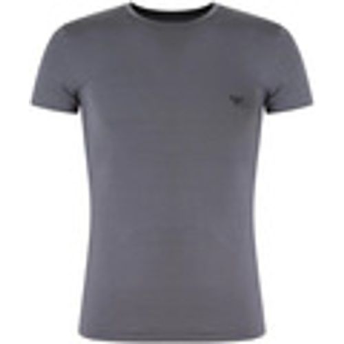 T-shirt 2Pack T-shirt /grigio con mini logo per uomo - Emporio Armani - Modalova