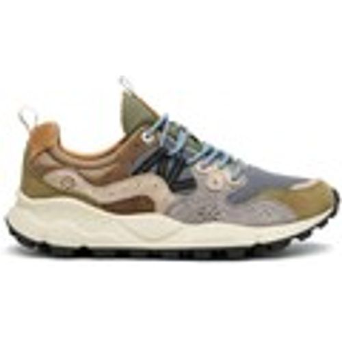 Sneakers Sneaker Yamano 3 Man Militare-Grey-Light Brown - Flower Mountain - Modalova