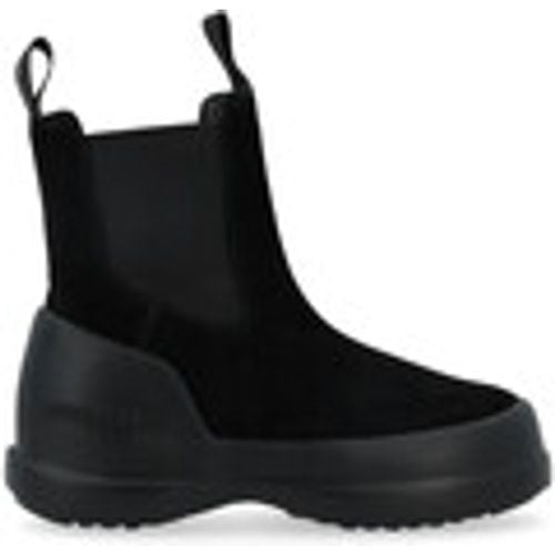 Tronchetti Stivaletto Luna Chelsea in suede nero - moon boot - Modalova