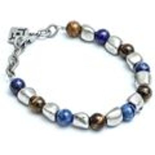 Bracciale BR-39 BOGOTA-AZZURRO*METAL/BLUE - Cryady - Modalova