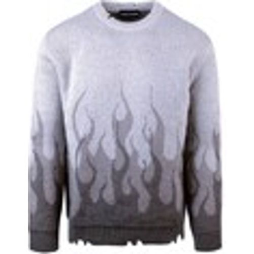 Maglione Maglione Jacquard Con Fiamme - Vision Of Super - Modalova