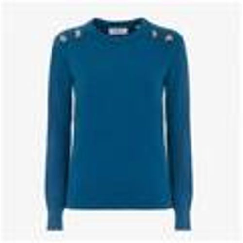 Maglione girocollo con bottoni gioiello MW760084 - Markup - Modalova