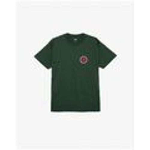 T-shirt T-shirt Peace Wheel Uomo Forest Green - Obey - Modalova