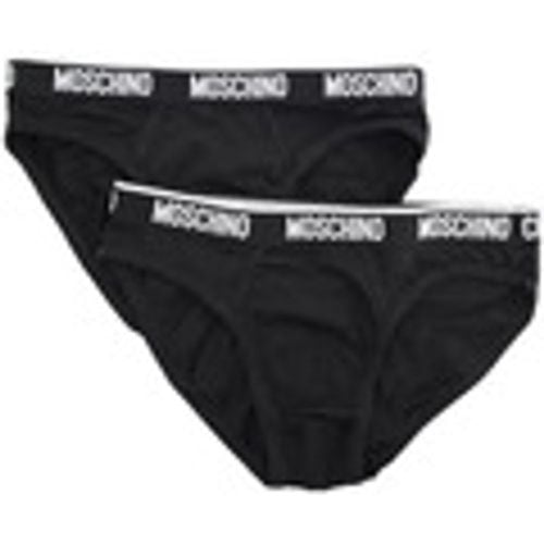 Slip slip elastico logato bi-pack - Moschino - Modalova