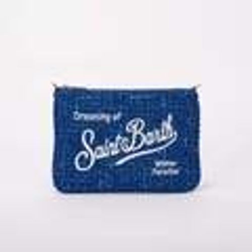 Borsa Shopping pochette parisienne tweed - Mc2 Saint Barth - Modalova