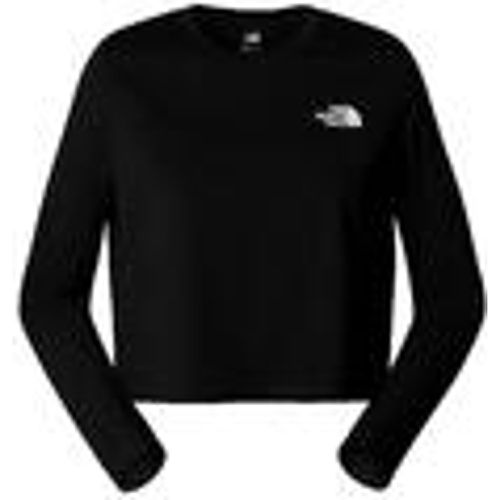 T-shirts a maniche lunghe L/S Simple Dome Crop - The North Face - Modalova