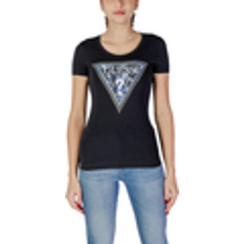 T-shirt SS CN TRIANGLE FLOWER W5RI00 J1314 - Guess - Modalova