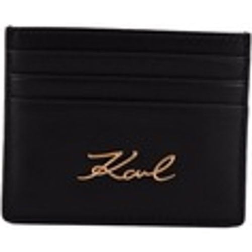 Portamonete SIGNATURE CARDHOLDER - Karl Lagerfeld - Modalova