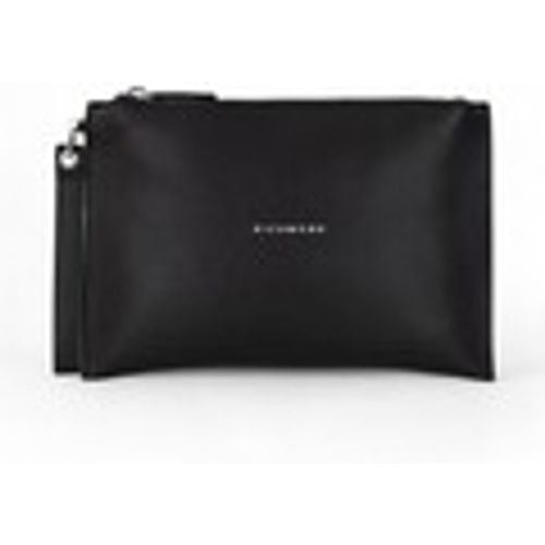 Borsa Pochette ecopelle con logo - John Richmond - Modalova