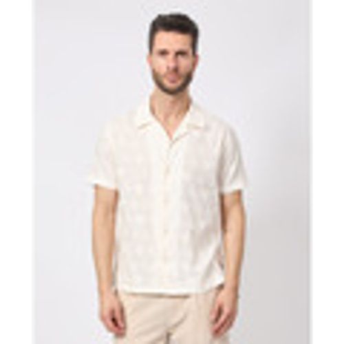 Camicia a maniche lunghe Camicia uomo a maniche corte in misto cotone - Guess - Modalova