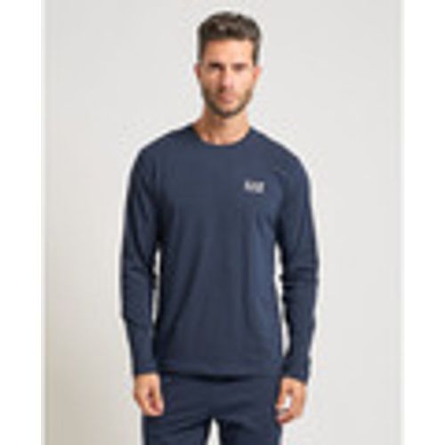 T-shirts a maniche lunghe T-shirt uomo basic girocollo - Emporio Armani EA7 - Modalova