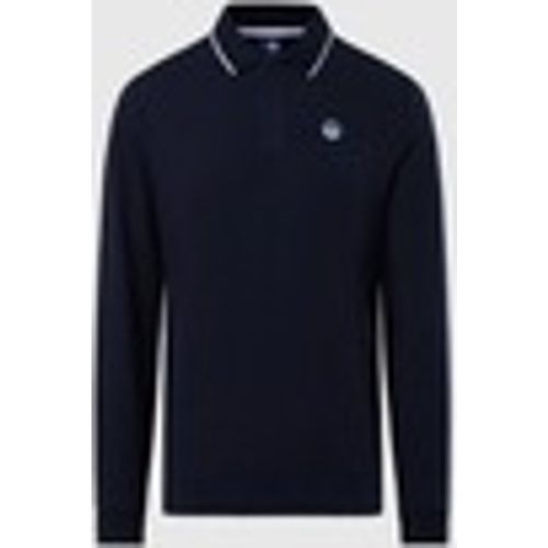 Polo maniche lunghe POLO LONG SLEEVE - North Sails - Modalova