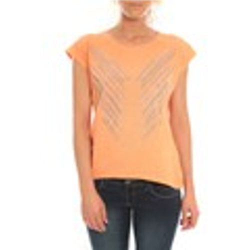 Camicetta Top Binti Stud S/S EX5 Orange - Vero Moda - Modalova