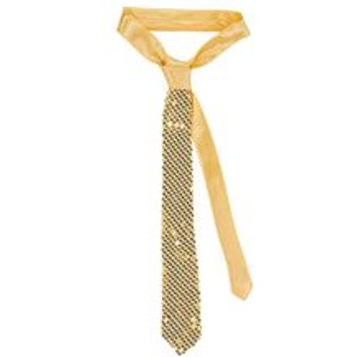 Krawatte "Pailletten", gold - buttinette - Modalova
