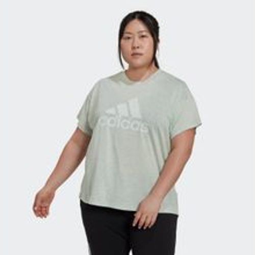 Große Größen: T-Shirt, meliert, Gr.56/58 - adidas Sportswear - Modalova