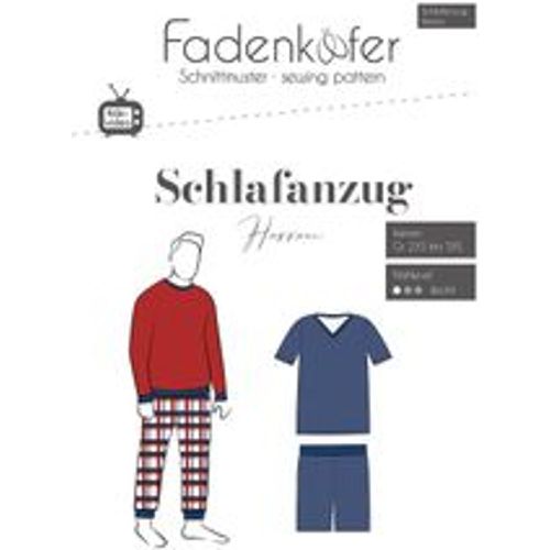 Schnitt "Schlafanzug" für Herren - Fadenkäfer - Modalova
