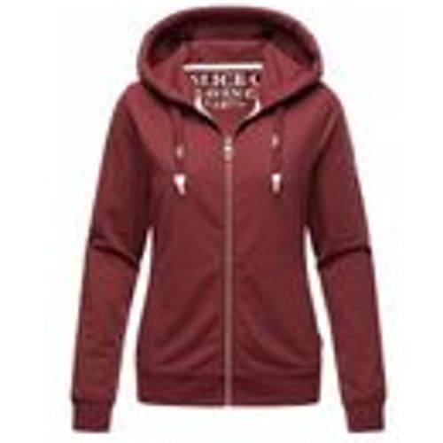 Damen Kapuzensweatshirt Sportlicher Zip-Hoodie mit Dicken Tunnelzugkordeln Engelshaar - Navahoo - Modalova