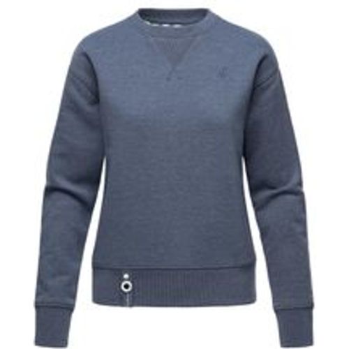 Damen Stylischer Kapuzensweatshirt Pullover mit Rundhals-Ausschnitt ZUCKERSCHNECKE - Navahoo - Modalova