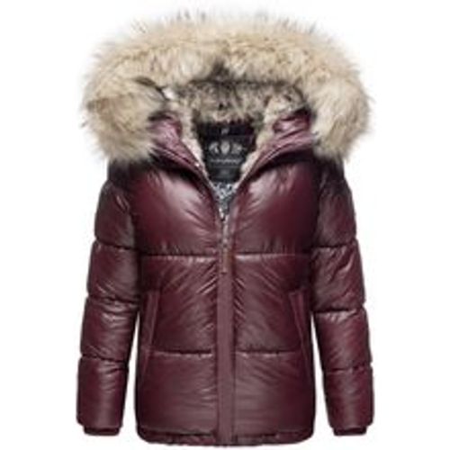 Damen Winterjacke Warm Gefütterte Steppjacke mit Kunstfellkapuze Tikunaa - Navahoo - Modalova