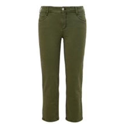 Große Größen: Gerade Jeans mit leichtem Used-Effekt, khaki, Gr.54 - Triangle - Modalova