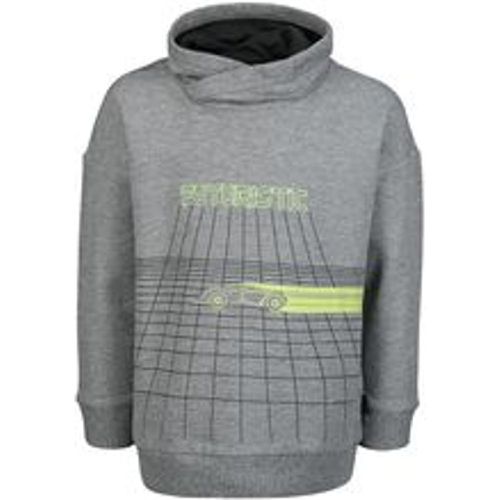 Kapuzen-Sweatshirt FUTURISTIC in grey, Gr.104 - Sanetta - Modalova