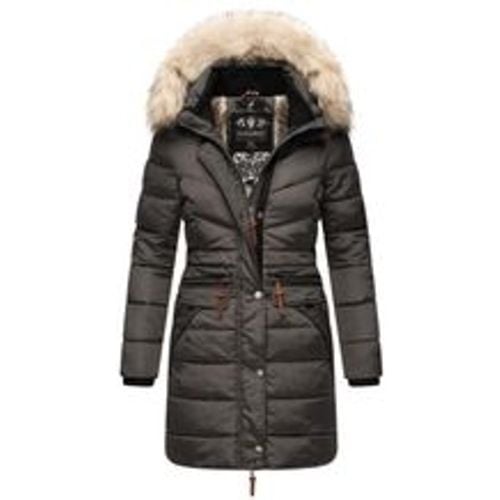 Damen Stylischer Steppmantel Winter Parka mit edlem Fellimitat Paula - Navahoo - Modalova