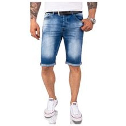 Shorts Jeansshorts Blau Regular Fit - Rock Creek - Modalova