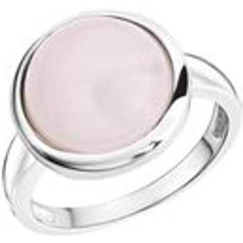 Zeeme Gemstones Ring 925/- Sterling Silber Rosenquarz rosa Rhodiniert (Größe: 052 (16,6)) - Fashion24 DE - Modalova