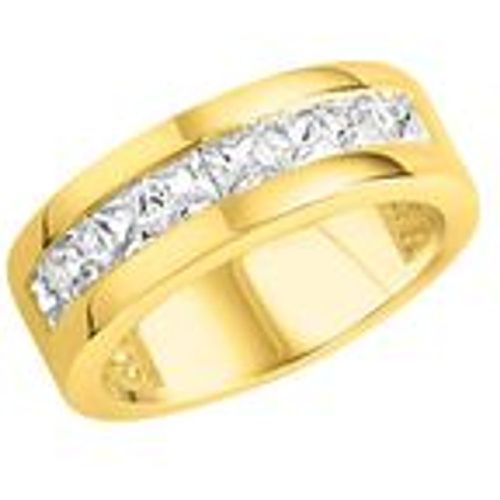Zeeme Silber Ring 925/- Sterling Silber Zirkonia weiß (Größe: 060 (19,1)) - Fashion24 DE - Modalova