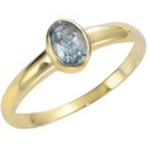 F Ring 333/- Gold Blautopas beh. blau Glänzend (Größe: 056 (17,8)) - Fashion24 DE - Modalova