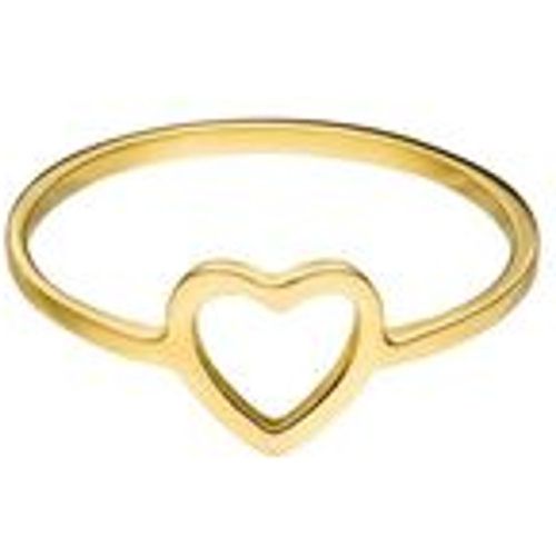 Ring "Heart Ring" Edelstahl (Farbe & Größe: , 54) - Paul Valentine - Modalova
