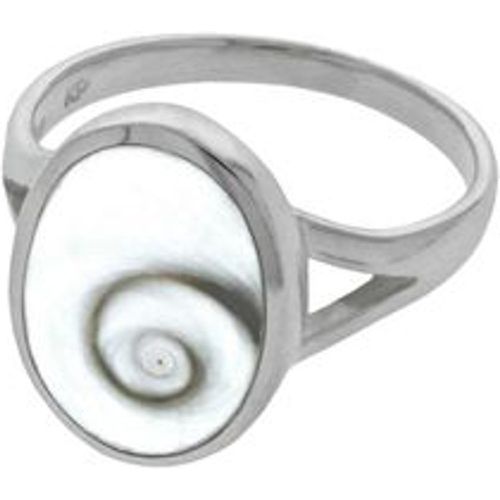 F Ring 925/- Sterling Silber Muschel Glänzend (Größe: 052 (16,6)) - Fashion24 DE - Modalova