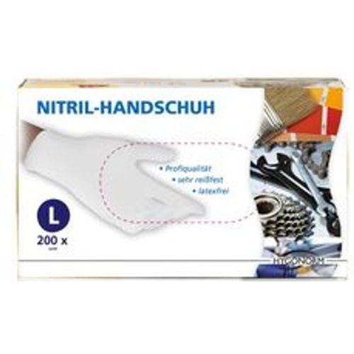 Nitril-Einweghandschuhe, Weiß, Größe L - 200er Set - Fashion24 DE - Modalova