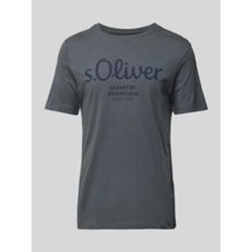 T-Shirt mit Label-Print - s.Oliver RED LABEL - Modalova