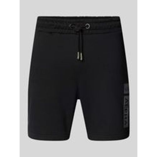 Regular Fit Sweatshorts mit Label-Print - alpha industries - Modalova