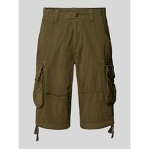 Regular Fit Cargoshorts mit Tunnelzügen Modell 'JET SHORT' - alpha industries - Modalova