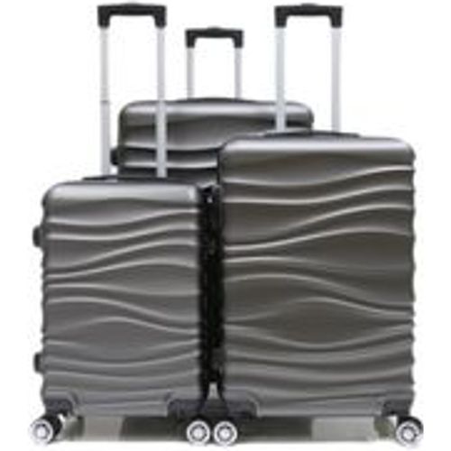 Reisekoffer Koffer 3 tlg Hartschale Trolley Set Kofferset Handgepäck - Fashion24 DE - Modalova