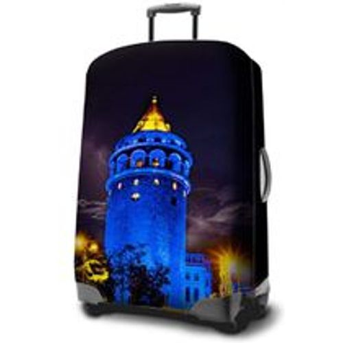 Farbiger Kofferbezug Größe s elastische Kofferhülle Reise Koffer Schutz Bezug Hülle e - Fashion24 DE - Modalova