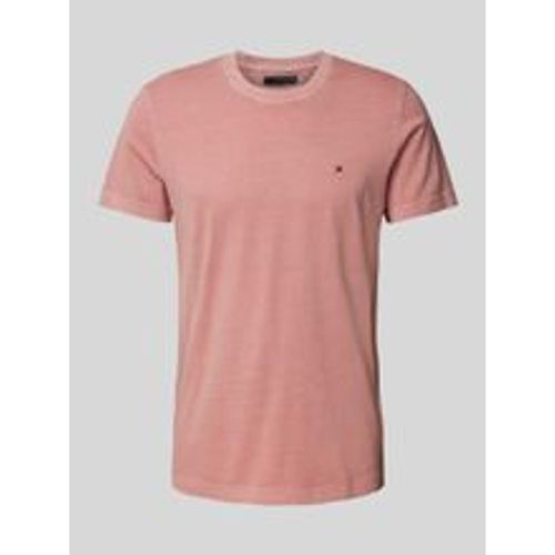 Slim Fit T-Shirt mit Logo-Stitching Modell 'GARMENT' - Tommy Hilfiger - Modalova