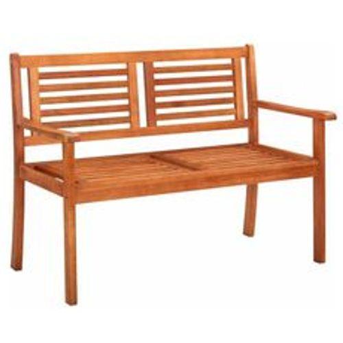 Sitzer Gartenbank Doppelsitzbank 120 cm Eukalyptus Massivholz vidaXL - Fashion24 DE - Modalova