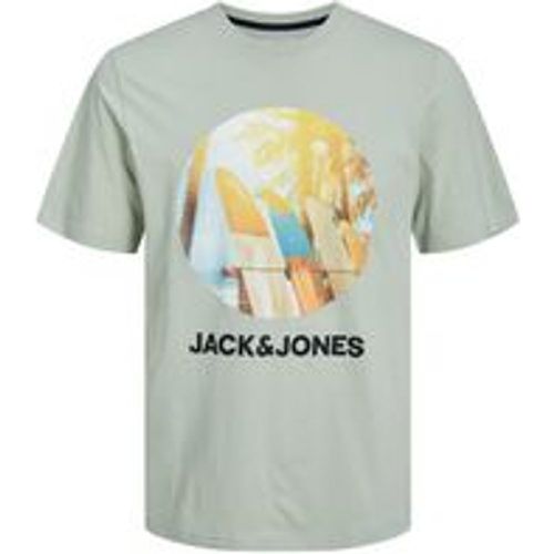 T-Shirt JJNAVIN in desert sage, Gr.116 - jack & jones - Modalova