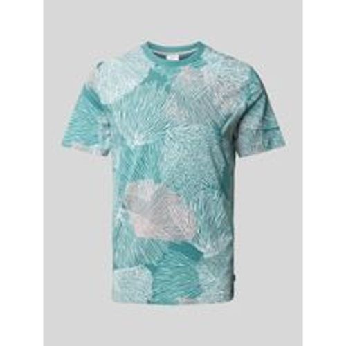 T-Shirt mit Allover-Print Modell 'Big Coral' - s.Oliver RED LABEL - Modalova