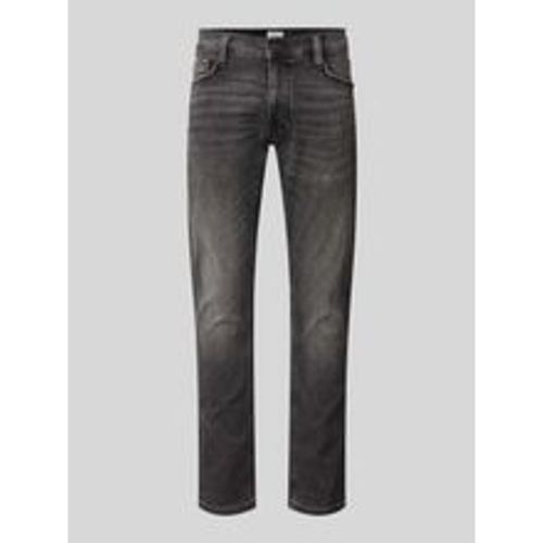 Slim Fit Jeans mit Label-Details - mustang - Modalova