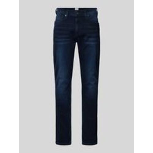 Jeans mit Label-Patch Modell 'Vegas' - mustang - Modalova